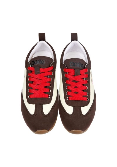 Kadın Vegan Deri Krem Sneakers - Warner Bros Looney Tunes Tom & Jerry Tasarım Çok Renkli