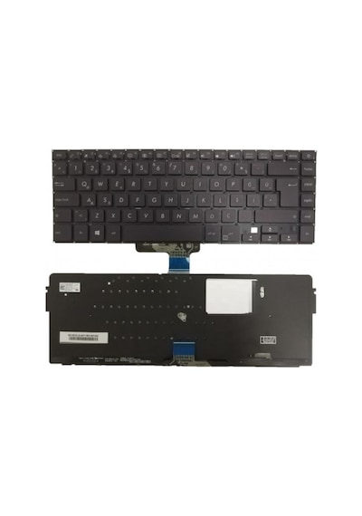 Asus Uyumlu S510Uq S510Uq-Bq223T Notebook Klavyesi (Siyah Tr) Backlit - 553817767