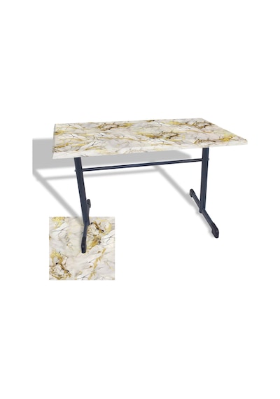 Halley Mutfak Masası 70x120 Esb Werzalit, Wermodin Ve Allzalit Tabla - Gold Çok Renkli Halley Mutfak Masası 70x120 Esb Werzalit, Wermodin Ve Allzalit Tabla - Gold Çok Renkli