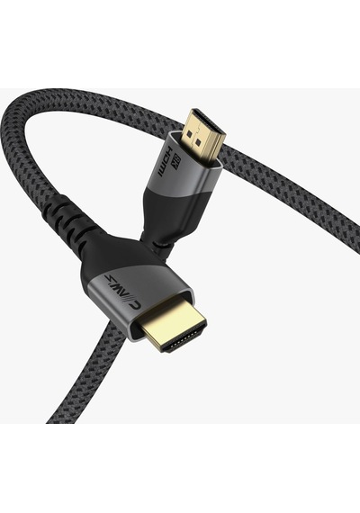Claw's 8k Uhd Hdmı 2.1 48 Gbps / 24k Gold/alüminyum Gövdeli 8k 60hz-4k 120hz-2k 240hz-fhd 240hz Destekli 2 Metre Premium Hdmı Kablo C-hp-b1