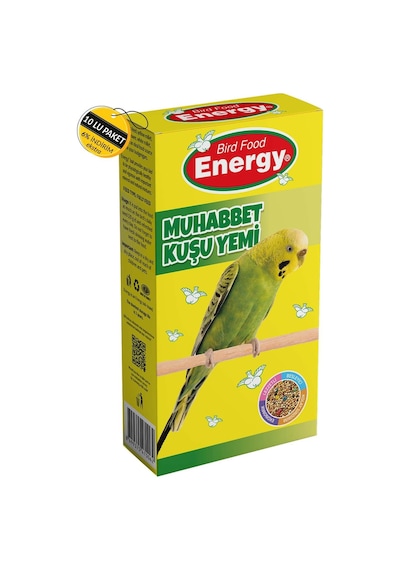 Energy Muhabbet Kuşu Yemi 10 x 300 G
