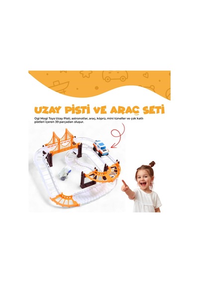 Ogi Mogi Toys Uzay Pisti Ve Araç Seti