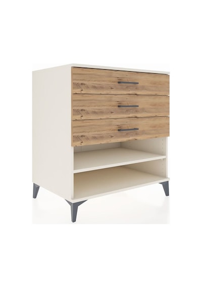 Kronos Şifonyer Tek Raflı 3 Çekmeceli 88x59x96 Aytaşı-çam Aytaşı