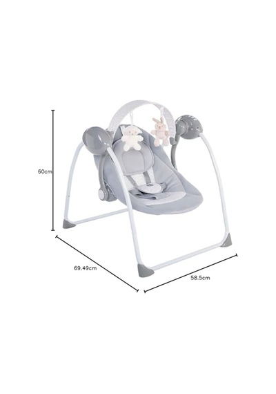 Chicco Salıncak Relax & Play Cool Grey