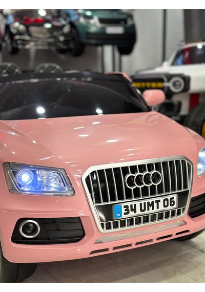 Oyuncak's Öykü Bebek Dünyası Akülü Araba 12 Volt Audi Suv Pembe