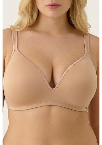 Amarelle Sienna Ten Comfort Bra Büyük Beden Toparlayıcı Sütyen- Balensiz, Dolgusuz, Kalın Askılı Amarelle Sienna Ten Comfort Bra Büyük Beden Toparlayıcı Sütyen- Balensiz, Dolgusuz, Kalın Askılı