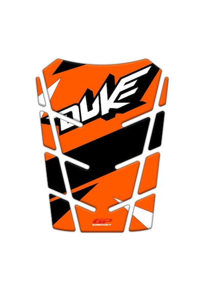 GP Kompozit KTM Duke 2011-2023 Uyumlu Tank Pad Turuncu
