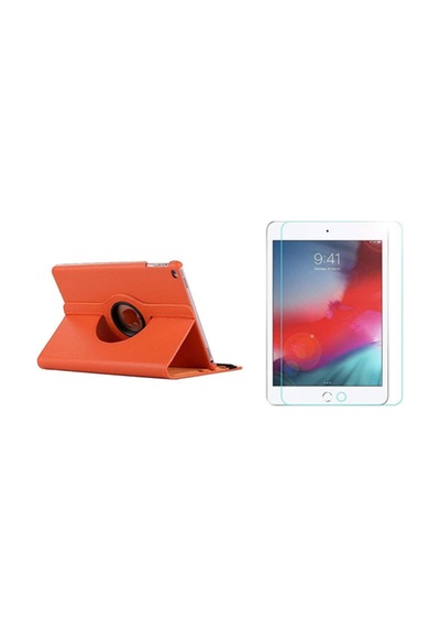 Ipad Mini 4 Kılıf A1538 A1550 360 Dönerli Standlı Uyku Modlu Standlı Kılıf Ekran Koruyucu Kapaklı Kılıf