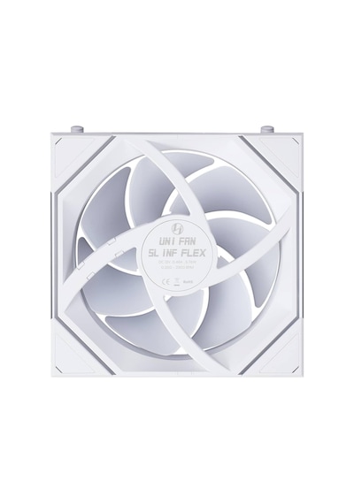 Unı Fan Sl Inf Flex 1x120mm Beyaz Kasa Fanı G9f.12slın1f1w.00