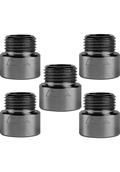 5 Adet Eca 1/2 1.5 Cm Uzatma Krom (Musluk Uzatma 102134014 Pirinç