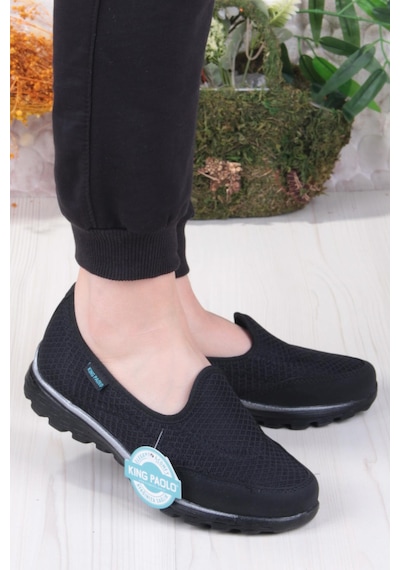 Fort King Mila Rahat Hafif Anatomic Insole Taban Kadın Ayakkabı Siyah