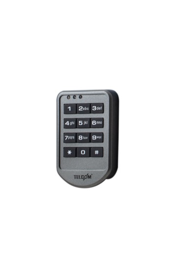 Kartlı Dolap Kilidi Paylaşımlı/atanmış Locker Dk 119 SİYAH/KROM