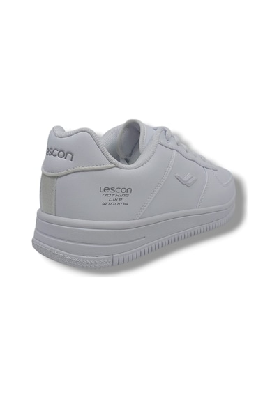 Lescon Zeplin Unisex Beyaz Sneaker Spor Ayakkabı Beyaz