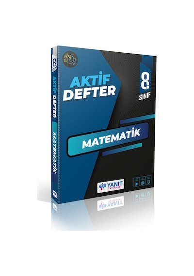 8.Sınıf Matematik Aktif Defter -  Yanıt Yayınları