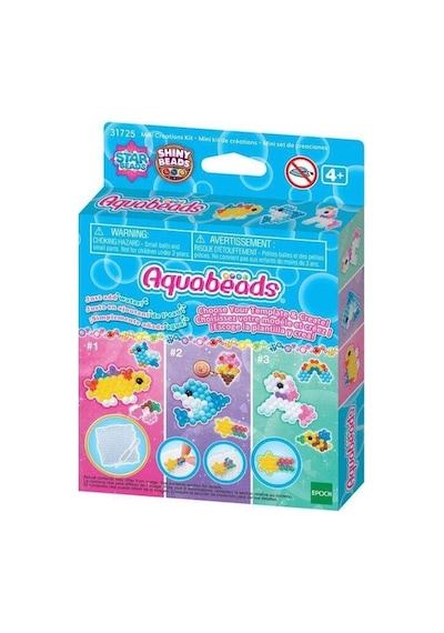 31725 Aquabeads Mini Yaratıcı Set 120 Parça +4 Yaş - Temz-890432 1 Adet