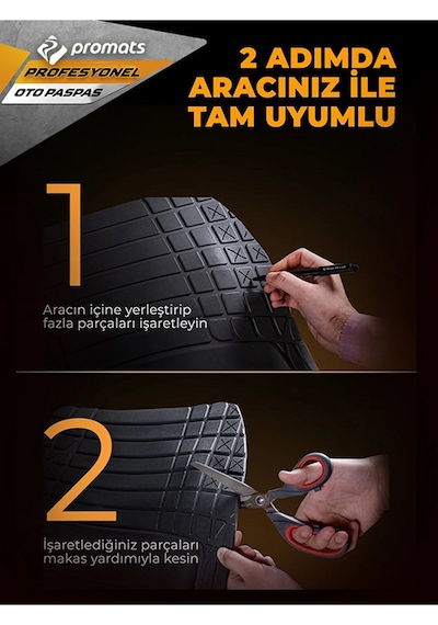 Renault 9 Uyumlu 5-d Oto Paspas Profesyonel Gri