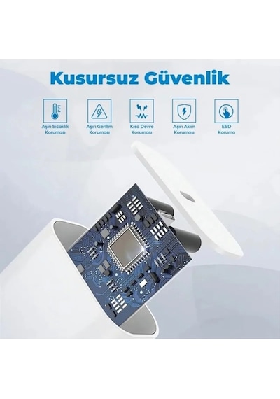 20w Gerçek Güç Pd Type-c Çıkışlı Hızlı Şarj Tek Adaptör