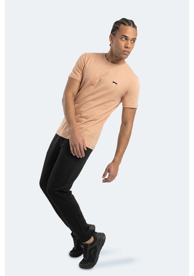 Slazenger Rosalva T Erkek Pamuklu Vizon Tişört