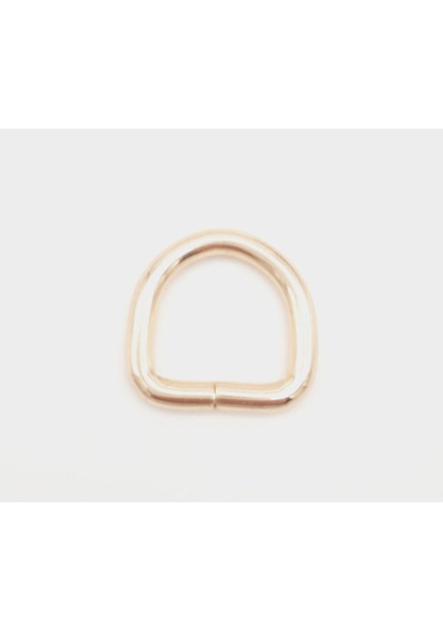 Angel Çanta Aksesuar D Halka 1.5 Cm Light Gold 1 Adet