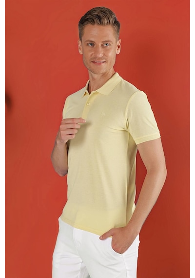 Efor Ts 845 Sarı Spor T-shirt Sarı