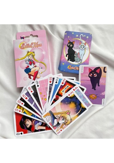 Anime Sailor Moon İskambil Poker Kartı