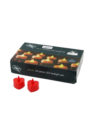 Flawless Led Tealight Set Sdr-lm-001 Kalpli Mini Ledli Pilli Mum - 24'li Paket Diğer