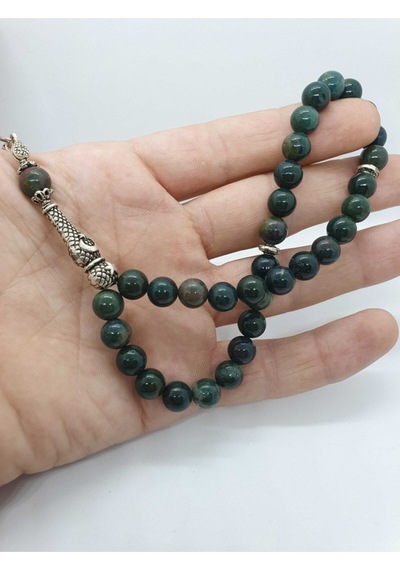 Sertifikalı Kantaşı Doğal Taş Tesbih 8 Mm