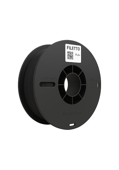 Filetto Pla+ Filament 1.75mm 1 Kg - Siyah
