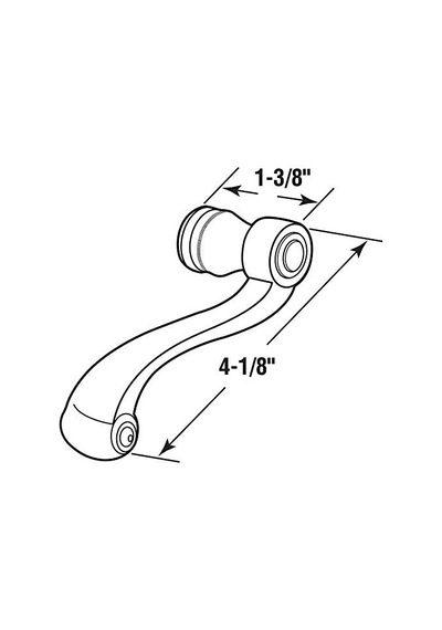 Defender Security E 2663 Fransız Kolonyal Kapı Kolları, Ağır Döküm Tasarımı, Saten Nikel Kaplama, 1/4" Tahrik Sistemi Kullanır, 1 Set