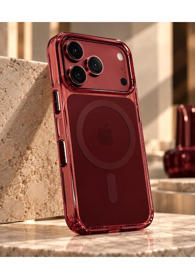 Sert Tpu Overcover Premium Kılıf İphone 17/18 Pro İle Uyumlu Magsafe