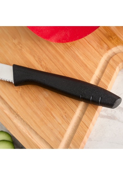Aryıldız Primo Domates Bıçağı Siyah 10 Cm Renkli