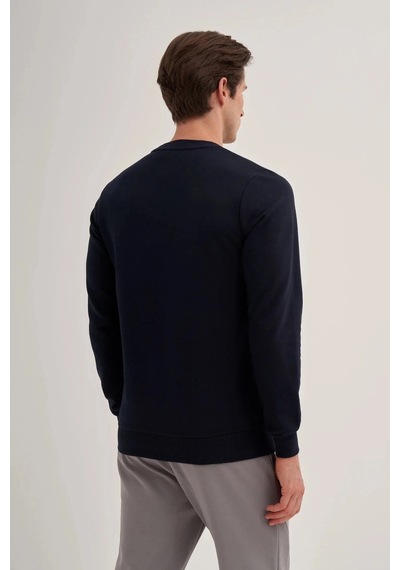 Cazador 3 İplik Erkek Lacivert Sweatshirt 5222 Lacivert
