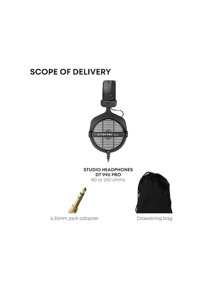 Beyerdynamic Dt 990 Pro 80 Ohm Stüdyo Referans Kulaklığı