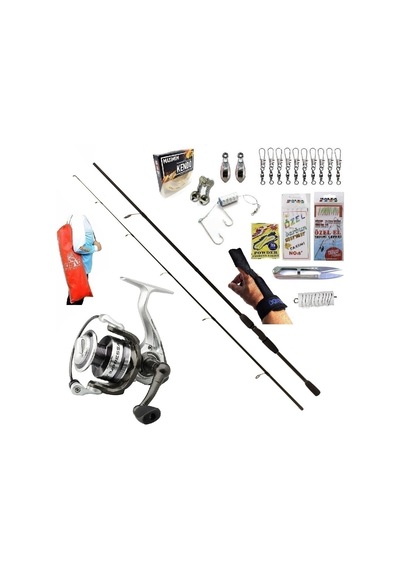 Dam Quick Impressa 4000 240cm 20-40gr Remixon Double Black Kıyı Spin Olta Takımı Seti