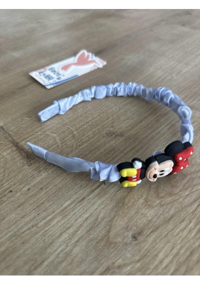 Mavi Minnie Mouse Kız Çocuk Tacı - Mavi