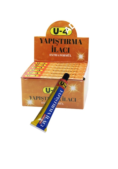 2 Adet Yapıştırma İlacı Deri, Köseli, Lastik, Kumaş Porselen Bakalit Ve Ahşap Yapıştırıcı 40 Gr