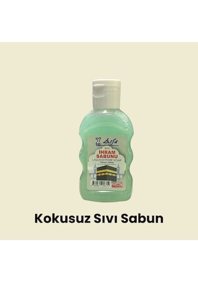 Premium Müslin Kumaş İhram Ve 5 Parça İhram Umre Hac Seti Beyaz