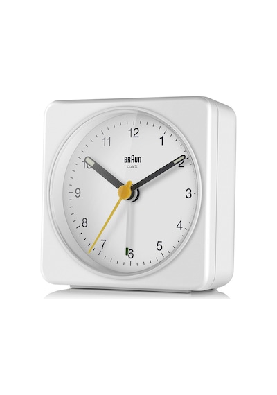 Braun Bc03w Beyaz Klasik Seyahat Analaog Alarmlı Masa Saati Brn.bc03w