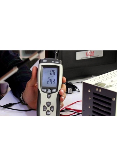 Cem Dt-8880 Teleskobik Problu Kızgın Tel Hava Hızı, Debisi Ve Sıcaklık Ölçer