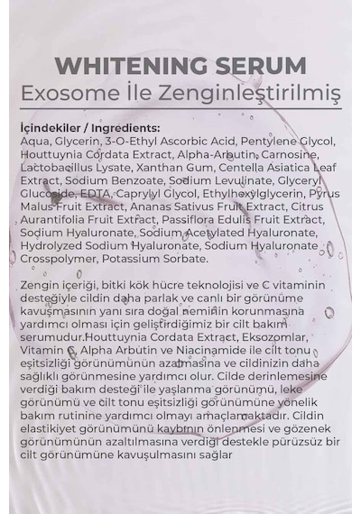 Clynoxe Whitening Serum, 30 Ml