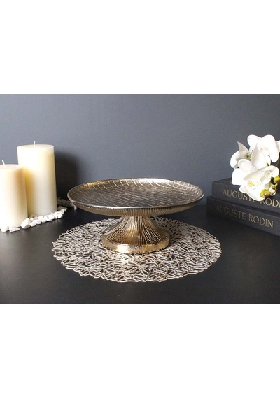 Doku Gold Ayaklı Dekoratif Stand