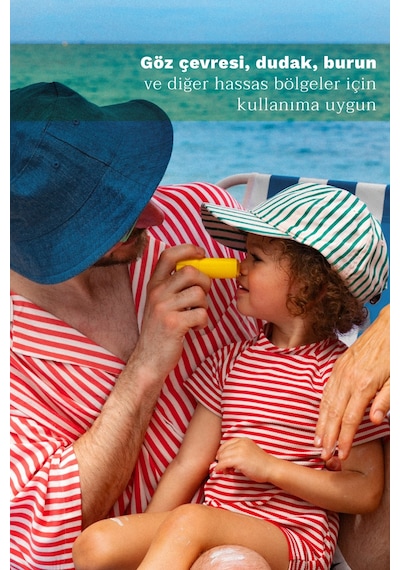 Tüm Aile İçin Spf 50 Çok Yüksek Koruma Faktörlü Güneş Stick 9 Ml