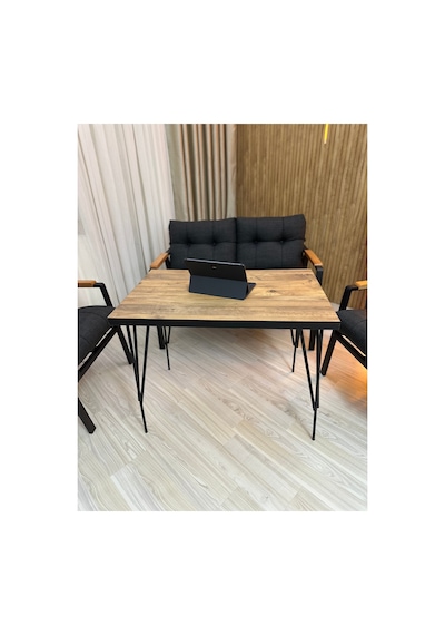Houseart Gül Metal Bahçe Koltuk Takımı 2+1+1 Masalı Balkon Teras Cafe Oturma Grubu Antrasit Houseart Gül Metal Bahçe Koltuk Takımı 2+1+1 Masalı Balkon Teras Cafe Oturma Grubu Antrasit