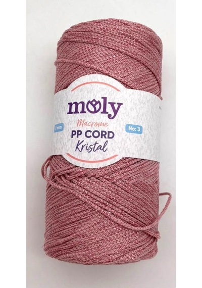 Angel Çanta Aksesuar Moly Yarn 200 Gr Simli Polyester Makrome No:072 Diğer