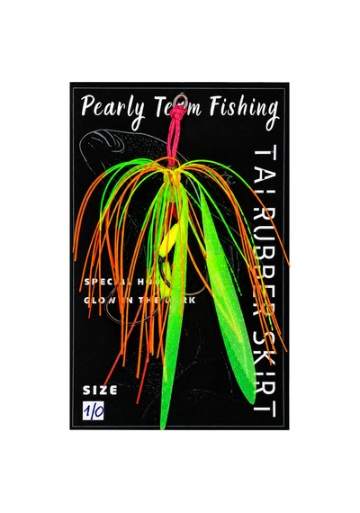 Pearly Team Fishing - Taı Rubber Skırt Çok Renkli - 929469553