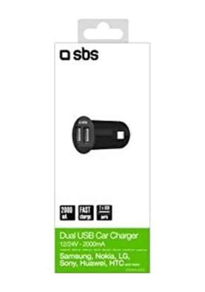 Sbs 0578 2 Çıkışlı Mini Araç Şarjı, 2, 400 Mah