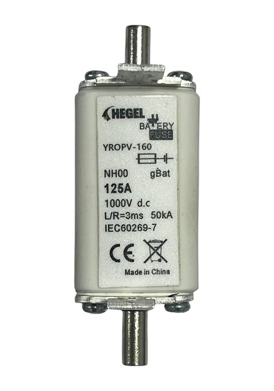 Dc Bıçaklı Sigorta 1000vdc 125a B Sınıf 1p- Hegel