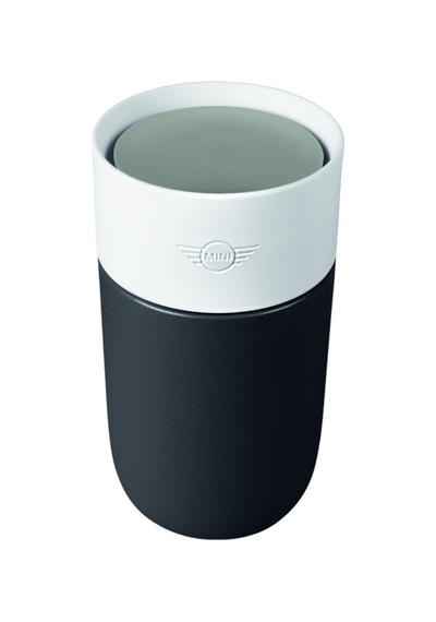 Mını Seyahat Mug Colour Block 300ml - Siyah