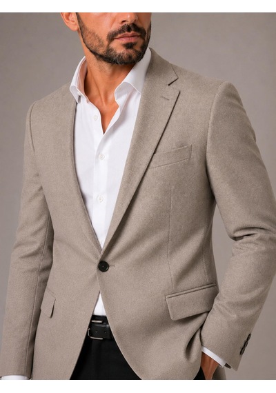 Classics Men Erkek İtalyan Kesim Yarım Astar Blazer Ceket Klasik Ve Modern Şıklık - 7731 Sütlü Kahve Classics Men Erkek İtalyan Kesim Yarım Astar Blazer Ceket Klasik Ve Modern Şıklık - 7731 Sütlü Kahve