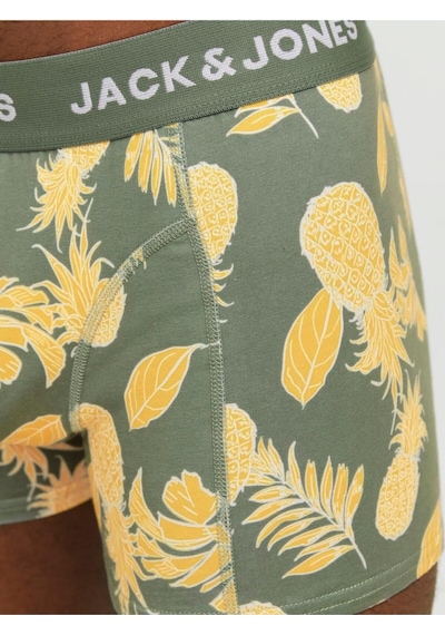 Jack & Jones Erkek Jacdan Trunks 3Lü Paket Boxer - 12256550-02 001